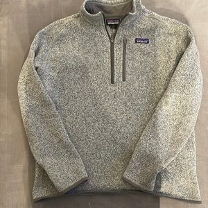 Men’s Large Patagonia Better Sweater 1/4 zip
